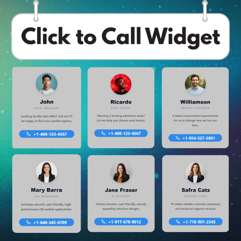 Click to Call Widget