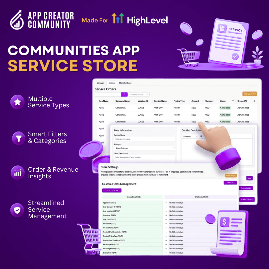 Communities App Service Store