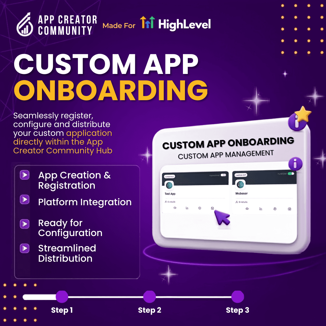 Custom App Onboarding