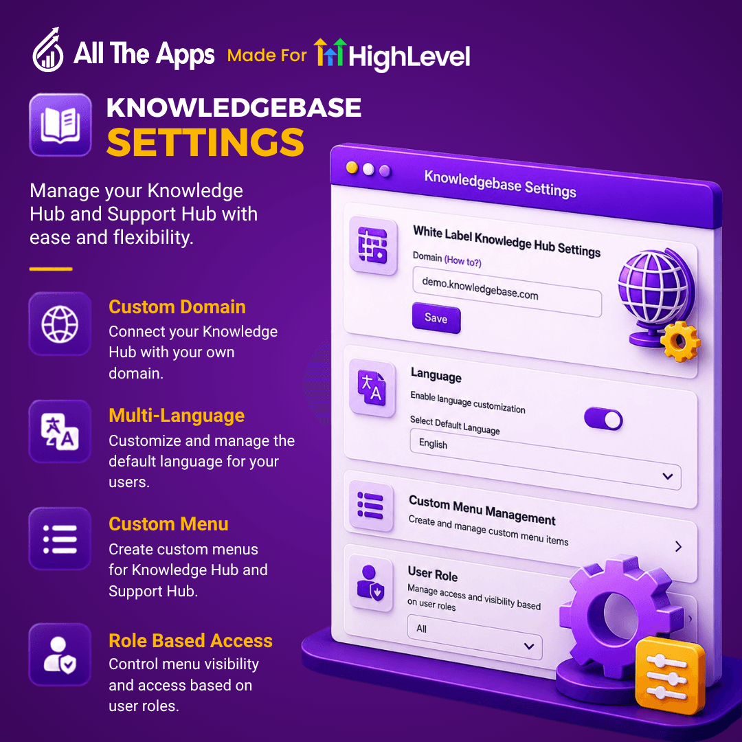 Knowledge Base Settings