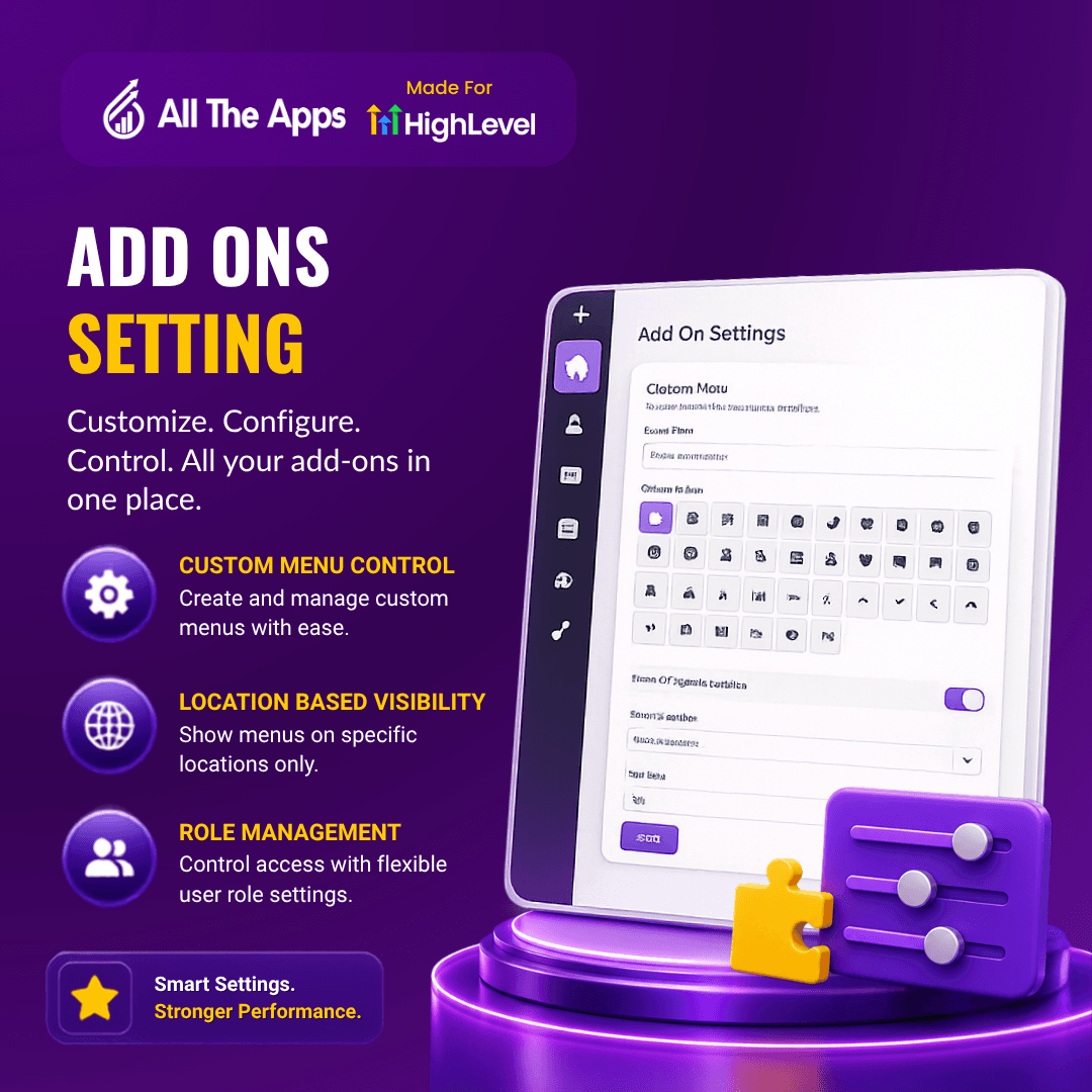 Add-ons Visibility